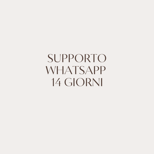 Supporto Whatsapp 14 giorni